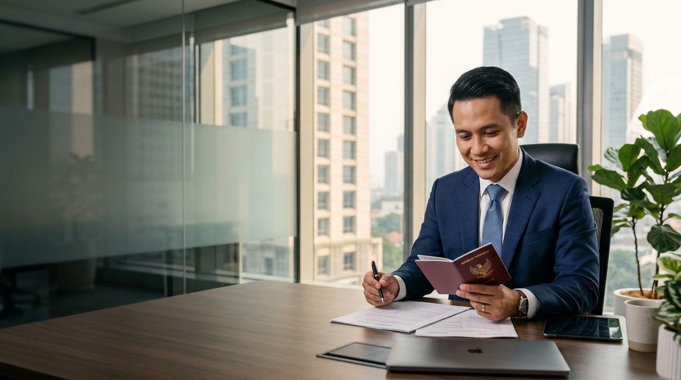 Consultant preparing permit documents